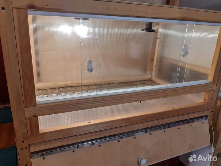 Брудер для цыплят с терморегулятором и подсветкой