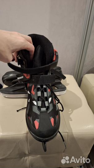 Коньки фигурные 36-40 раздвижные