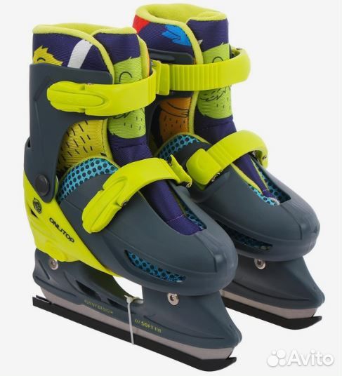 Ледовые детские коньки, раздвижные, размер 26-29