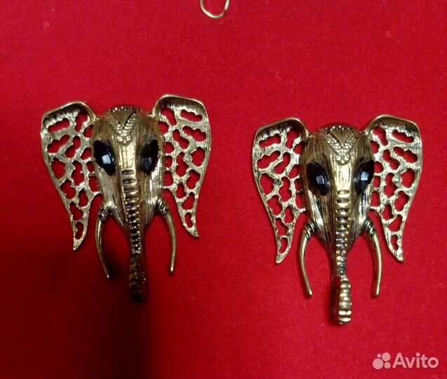 Винтажные серьги Италия
