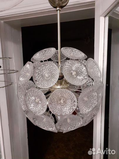 Люстра хрусталь СССР