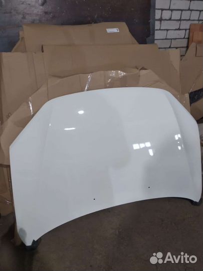 Капот гранта - калина 2 белый автоваз