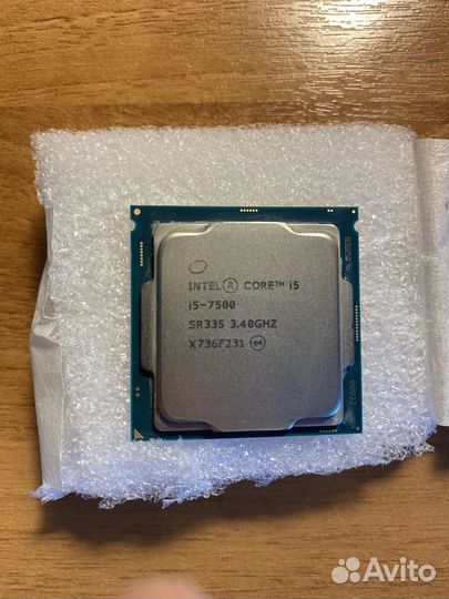 Процессор intel core i5 7500