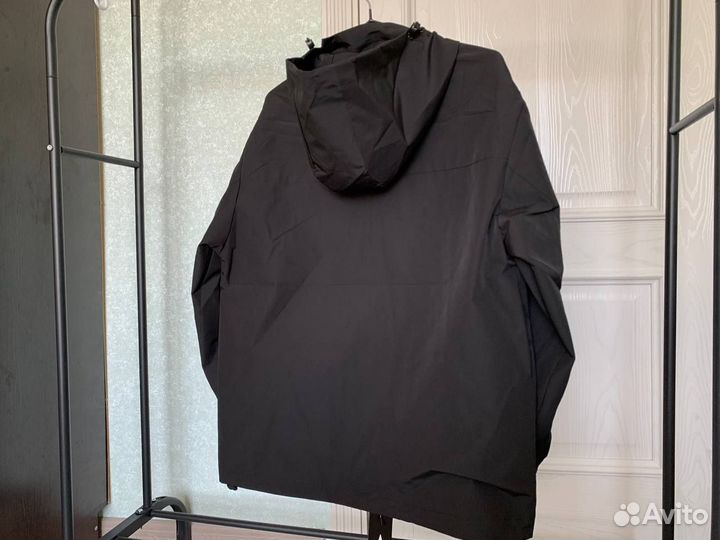 Stone island ветровка черная