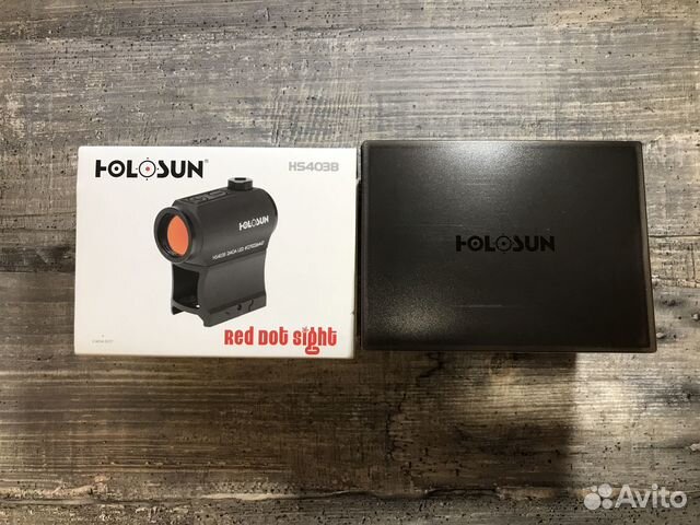 Коллиматорный прицел Holosun HS403B купить в Москве | Хобби и отдых | Авито