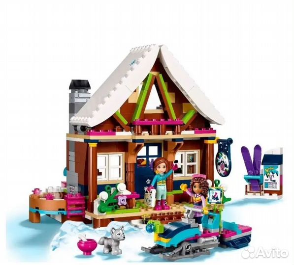 Аналог Lego Friends 41323 Горнолыжный курорт: Шале