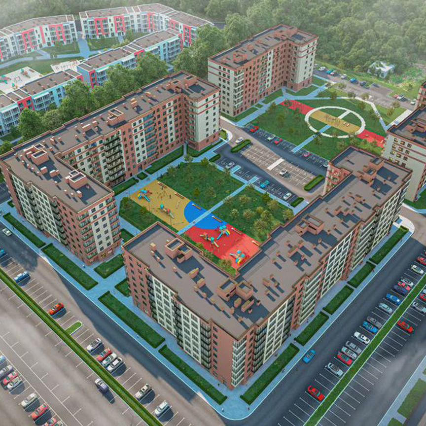 2-к. квартира, 55,4 м², 5/8 эт.