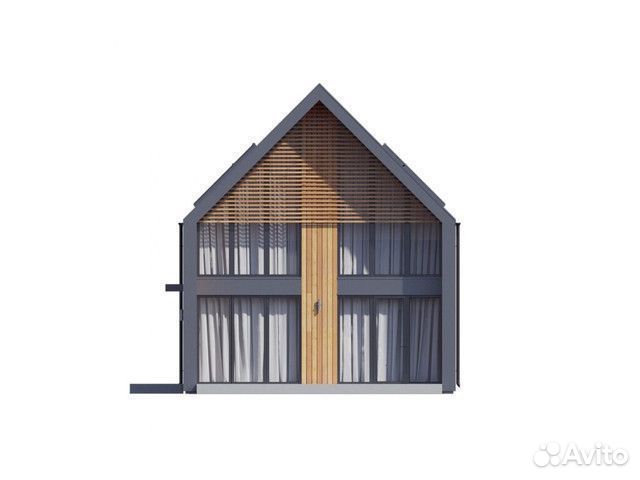 Каркасный дом под ключ 145м2 Барнхаус145
