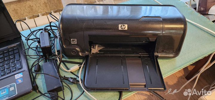 Ноутбук Asus K52F и hpdeskjet-d1663, цветн.,A4