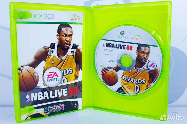 NBA Live 08 (Xbox 360) б/у