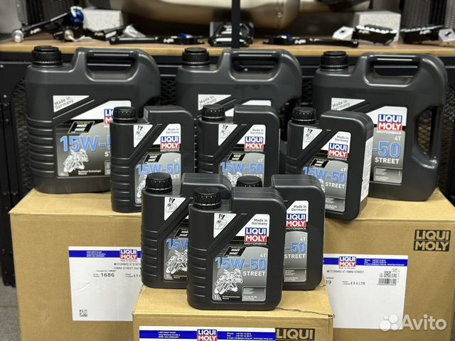 Масло Ликви Моли Motorbike 4T HC Street 15w-50