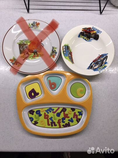 Тарелка и манежница