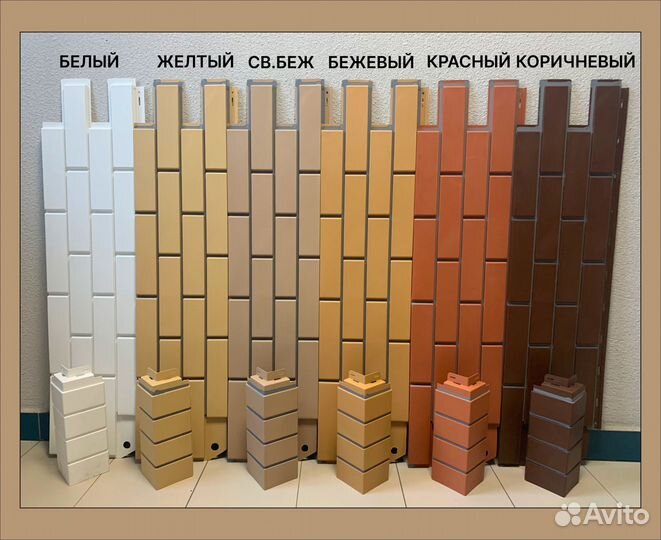 Фасадные панели. Декор клинкерный кирпич