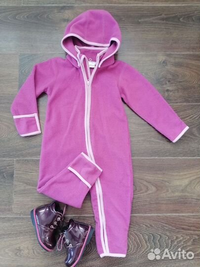 Комбинезон флисовый 74 80