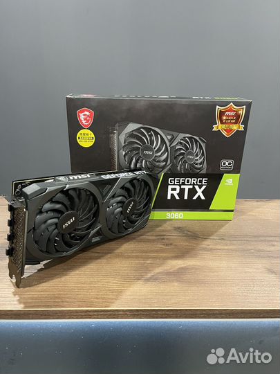 Видеокарта RTX 3060 MSI Ventus 12GB