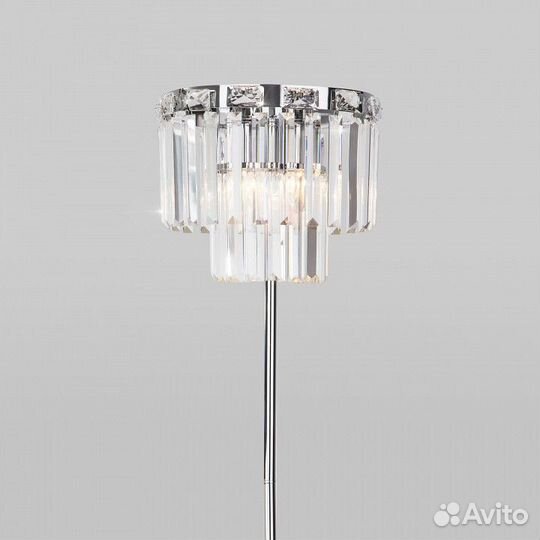 Торшер Eurosvet Elegante 01137/3 хром/прозрачный х