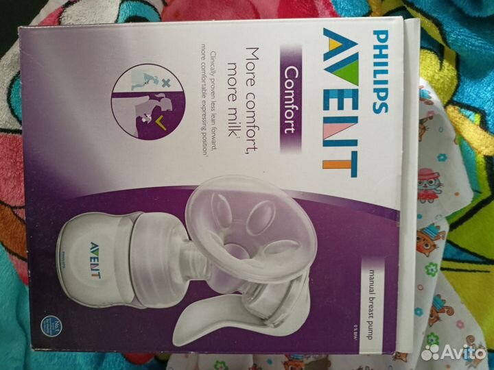 Молокоотсос philips avent comfort ручной