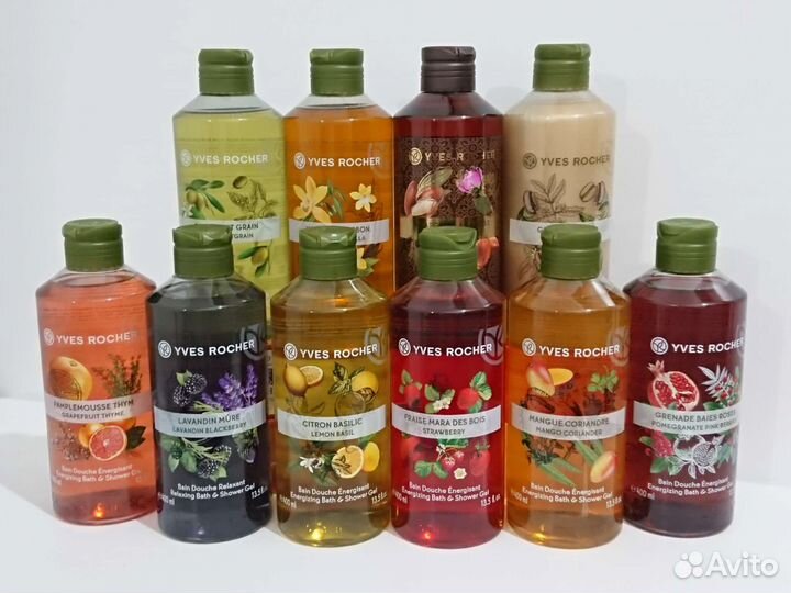 Гели для душа от Yves Rocher