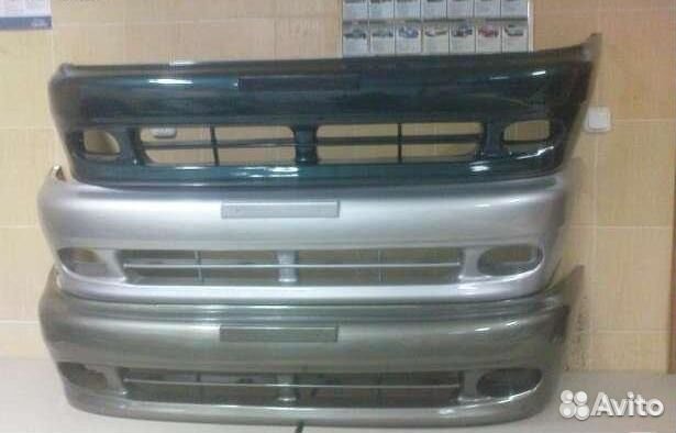 Бампер передний Шевроле Ланос Light Silver 7163