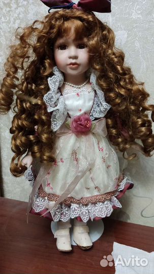 Куклы фарфоровые б/у коллекционные