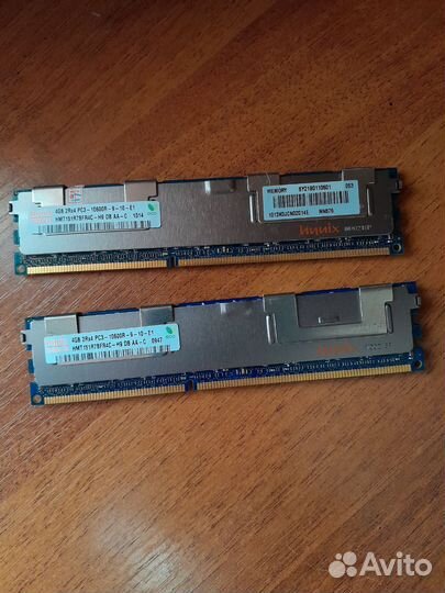 Серверная оперативная память ddr3 4gb 1333 mhz