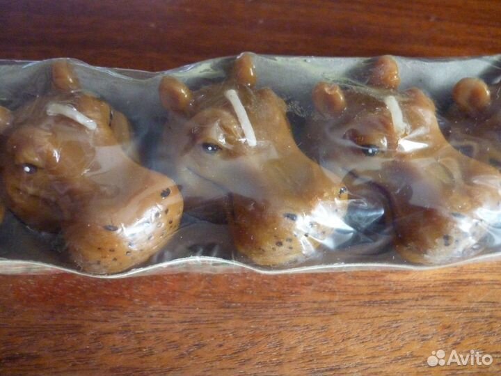 Свечи бегемот 6 шт