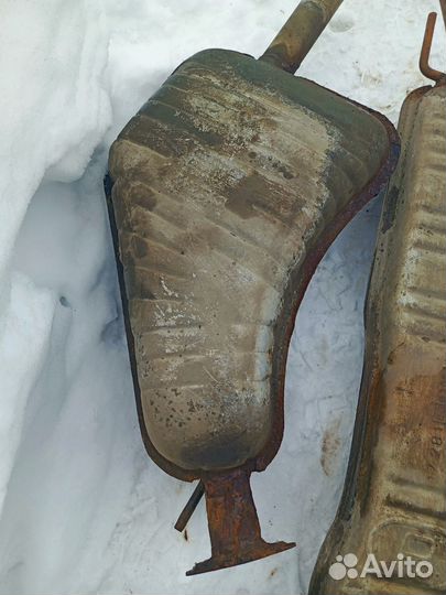 Резонатор и глушитель Opel Vectra B