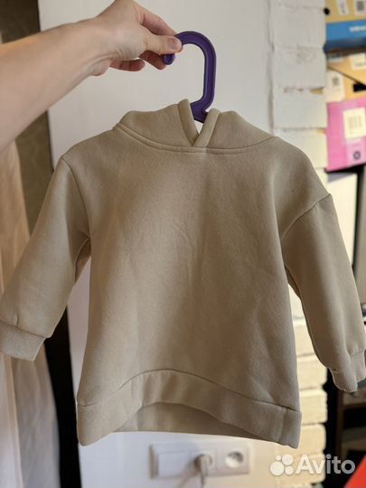 Костюм флисовый бежевый 92