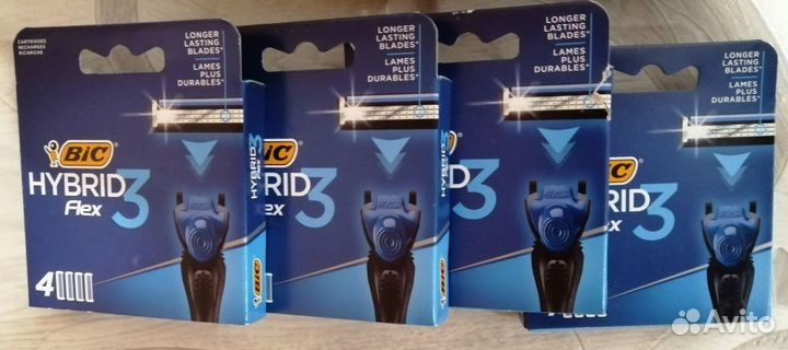 Кассеты для бритья Bic Flex 3 Hybrid (оригинал)