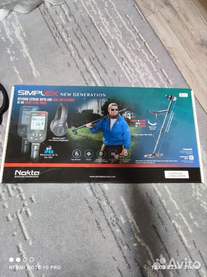 Металлоискатель подводный nokta simplex ultra