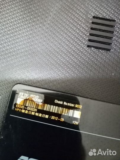 Ноутбук Asus K55VD