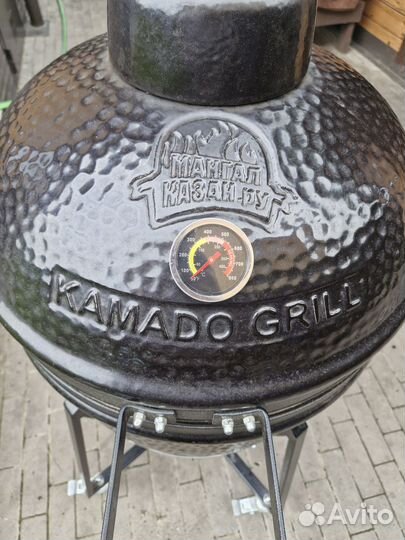 Керамический Гриль коптильня Kamado grill L