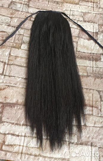 Накладной хвост на ленте искусственный