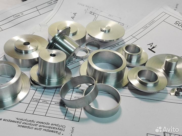 Токарная, фрезерная, обработка цветмет и пластиков