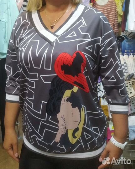 Свитшот, блуза,58,60