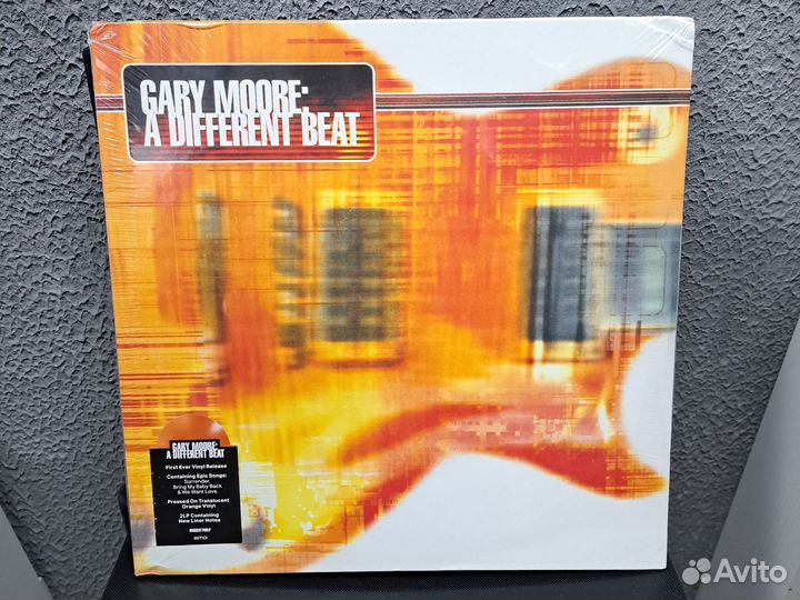 Gary Moore - A Different Beat 2LP (Orange)