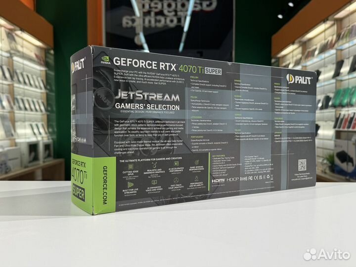Palit GeForce RTX 4070Ti Super JetStream OC 16GB