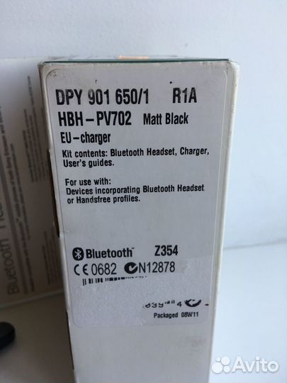 Гарнитура bluetooth sony ericson