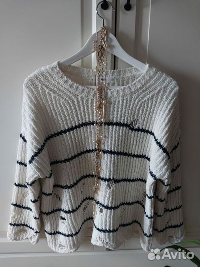 Стильный свитер Mango, хлопок