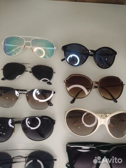 Вещи пакетом солнцезащитные очки 20шт