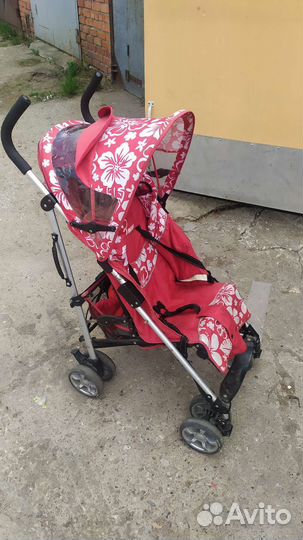 Прогулочная коляска трость бу
