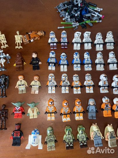 Lego star wars минифигурки оригинал