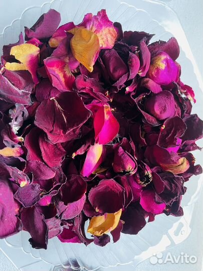 Лепестки роз сухие