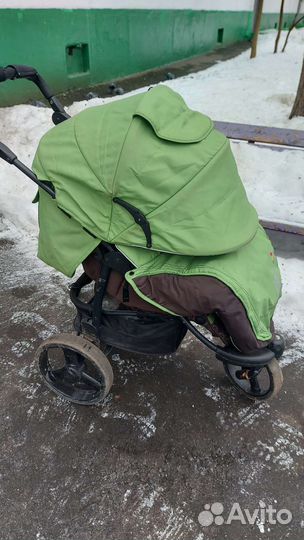 Коляска с большими колёсами