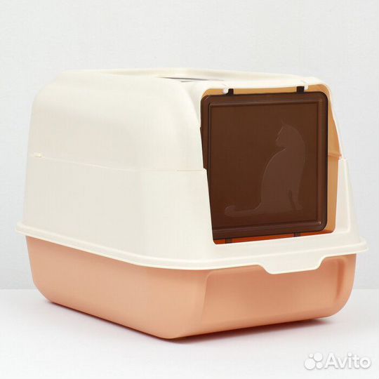 Туалет закрытый с откидным верхом 36 х 51 х 34 см