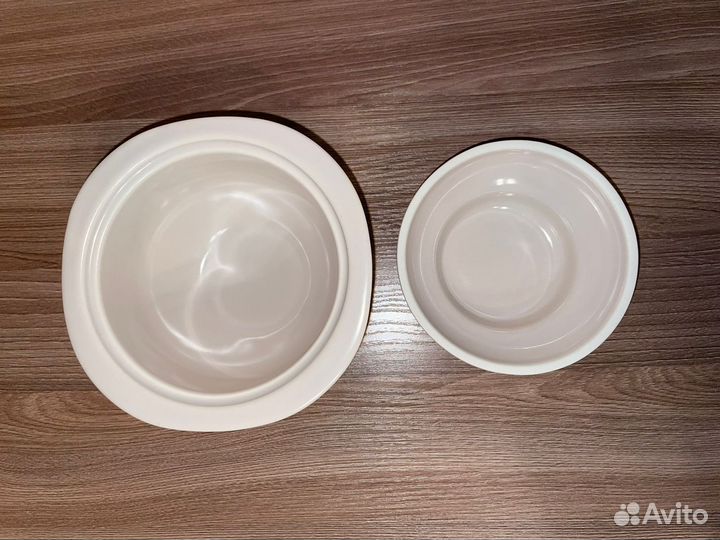 Масленка/медовница Бугульминский фарфор.завод СССР