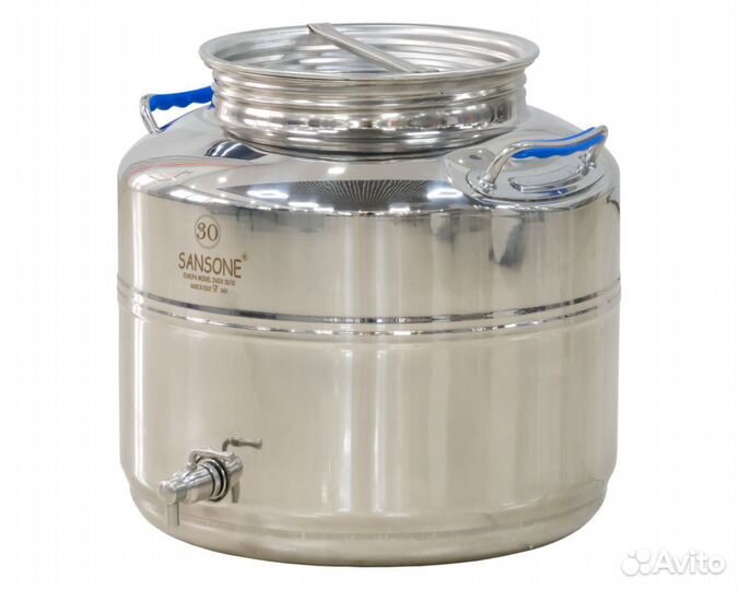 Бочка (фляга, бидон) евро Aqua 30 л с краном