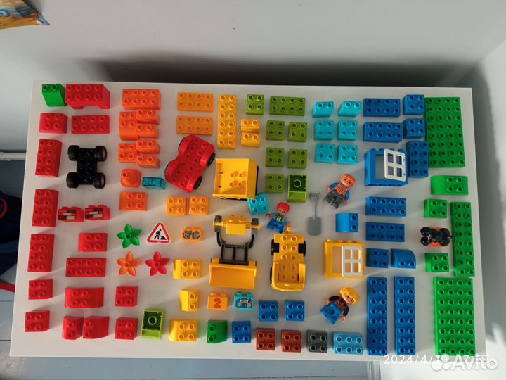 Lego duplo в коробке несколько наборов бу