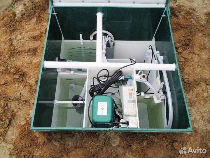 Обслуживание септика, ремонт