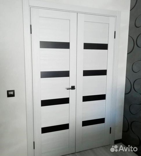 Двери межкомнатные белые